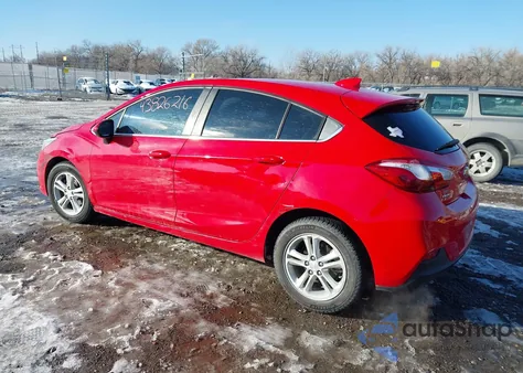 2018 Chevrolet Cruze Lt Auto from USA, damaged, VIN 3G1BE6SM6JS601526